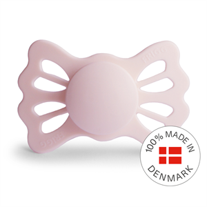 FRIGG Lucky - Symmetrical Silicone Pacifier - White Lilac - Size 2